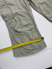 Timberland Herren Cargo Shorts Beige W30 Ripstop Outdoor Utility