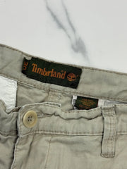 Timberland Herren Cargo Shorts Beige W30 Ripstop Outdoor Utility
