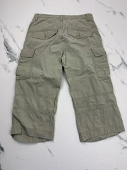 Timberland Herren Cargo Shorts Beige W30 Ripstop Outdoor Utility