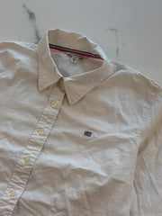 Polo Jeans Company Ralph Lauren Kinder Hemd Weiß Gr. 158 12–13 Jahre Baumwolle