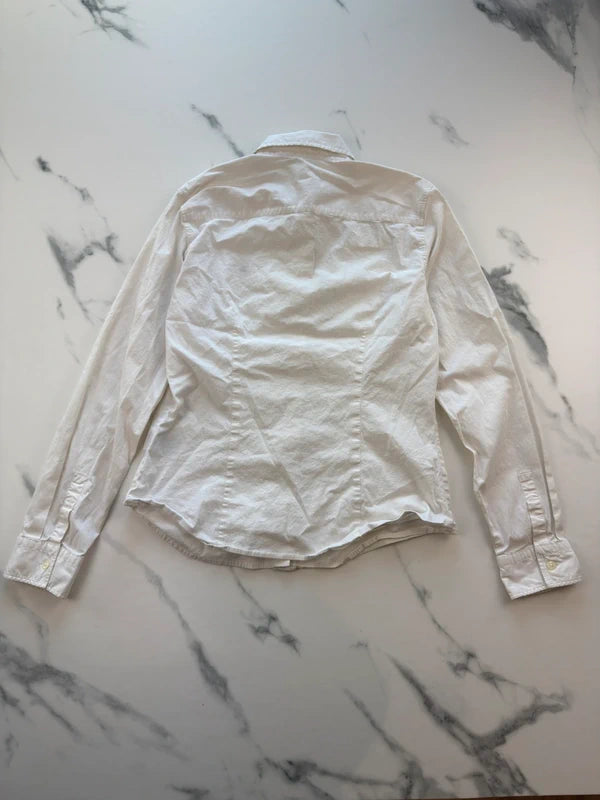 Polo Jeans Company Ralph Lauren Kinder Hemd Weiß Gr. 158 12–13 Jahre Baumwolle