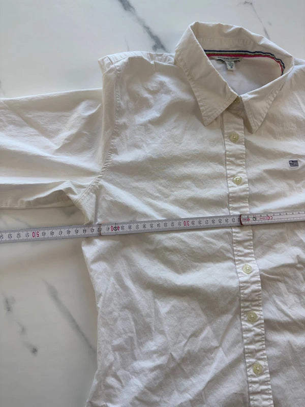 Polo Jeans Company Ralph Lauren Kinder Hemd Weiß Gr. 158 12–13 Jahre Baumwolle