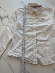 Polo Jeans Company Ralph Lauren Kinder Hemd Weiß Gr. 158 12–13 Jahre Baumwolle