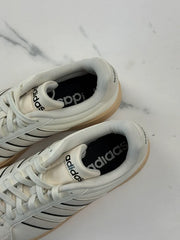 Adidas Grand Court Platform Damen Sneaker Weiß Beige Gr. 40 2/3
