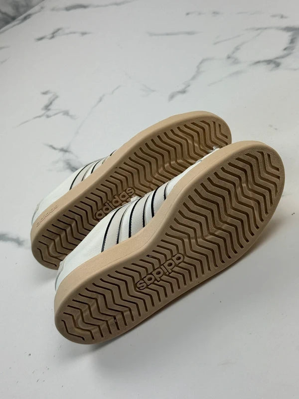 Adidas Grand Court Platform Damen Sneaker Weiß Beige Gr. 40 2/3