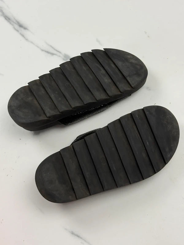 DeeZee Damen Plateau Sandalen Schwarz mit Schnallen Gr. 38