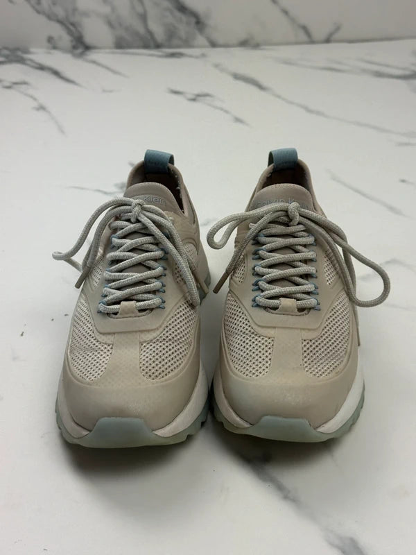 Calvin Klein Runner Lace Up Pearl Mix Damen Sneaker Beige Gr. 40