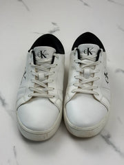 Calvin Klein Jeans Classic Cupsole Herren Sneaker Weiß Schwarz Gr. 43