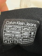 Calvin Klein Jeans Classic Cupsole Herren Sneaker Weiß Schwarz Gr. 43