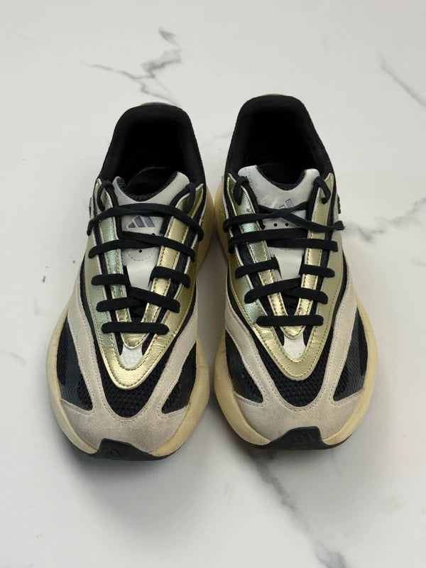 Adidas Lightstrike Damen Sneaker Schwarz Gold Beige Gr. 41 1/3