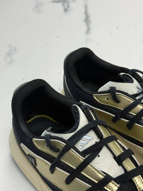 Adidas Lightstrike Damen Sneaker Schwarz Gold Beige Gr. 41 1/3