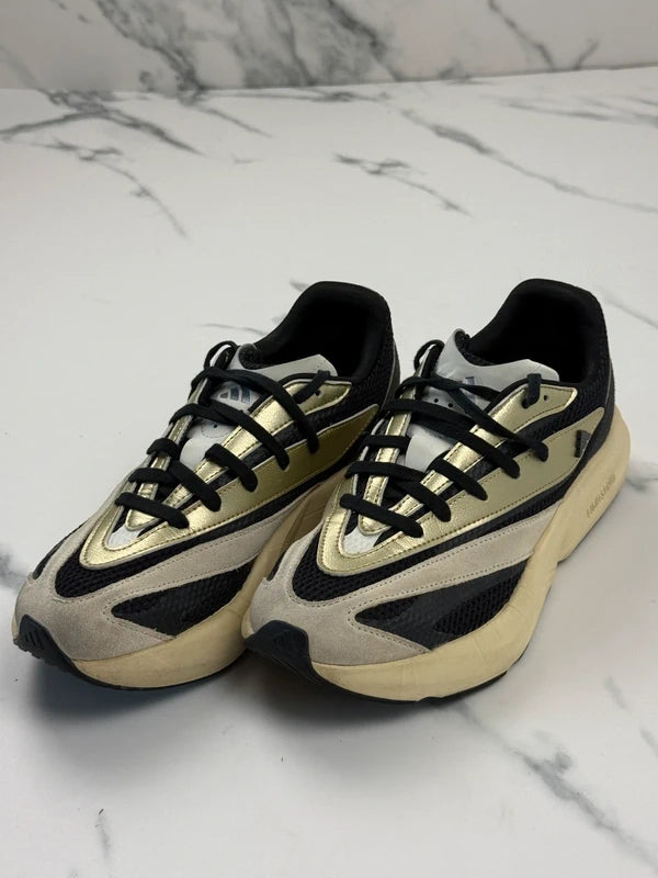 Adidas Lightstrike Damen Sneaker Schwarz Gold Beige Gr. 41 1/3