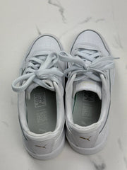 Puma Carina Street Damen Plateau Sneaker Weiß Gold Gr. 38,5