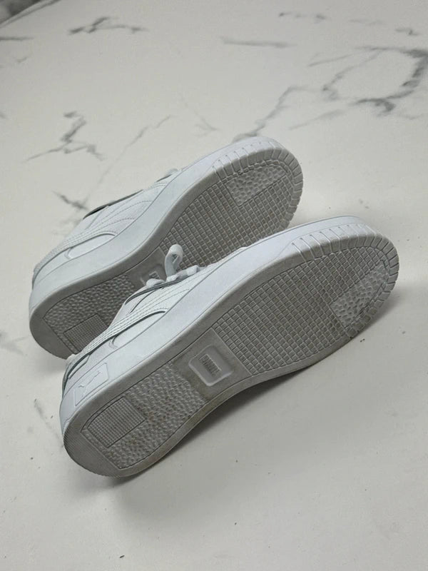 Puma Carina Street Damen Plateau Sneaker Weiß Gold Gr. 38,5