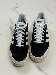 Adidas Gazelle Bold Damen Plateau Sneaker Schwarz Weiß Gr. 40 2/3