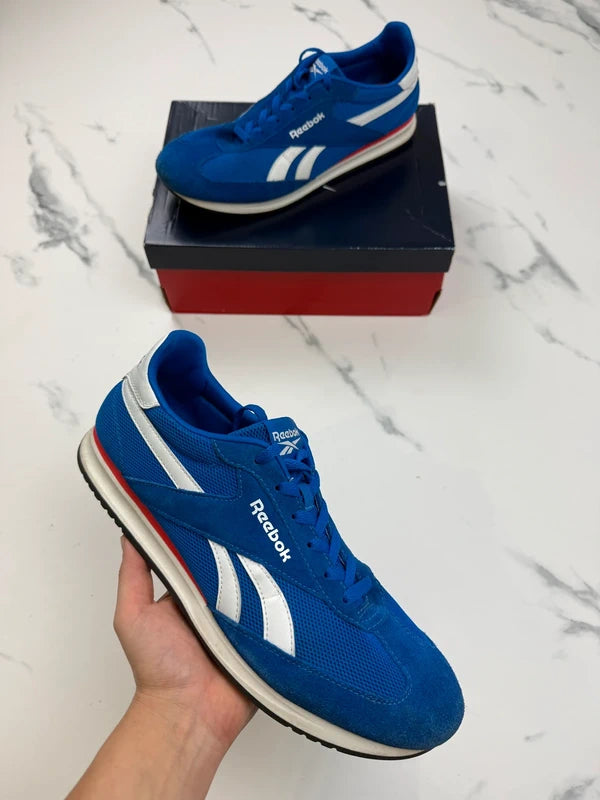 Reebok Herren Sneaker Blau Weiß Gr. 47