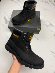 Caterpillar Colorado 2.0 Herren Leder Boots Schwarz Gr. 46