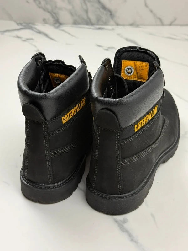 Caterpillar Colorado 2.0 Herren Leder Boots Schwarz Gr. 46
