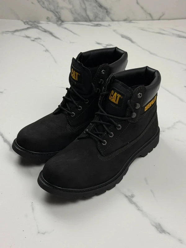 Caterpillar Colorado 2.0 Herren Leder Boots Schwarz Gr. 46