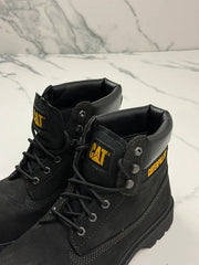 Caterpillar Colorado 2.0 Herren Leder Boots Schwarz Gr. 46