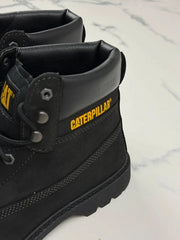Caterpillar Colorado 2.0 Herren Leder Boots Schwarz Gr. 46