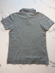 Tommy Hilfiger Herren Poloshirt Grau Gr. M Slim Fit 100% Baumwolle