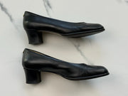 Franco Fortini Damen Leder Pumps Schwarz Gr. 40