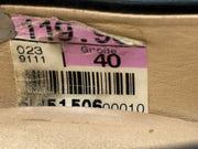 Franco Fortini Damen Leder Pumps Schwarz Gr. 40