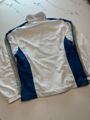 Canyon Sport Damen Laufjacke Weiß Blau Gr. 36 Windbreaker