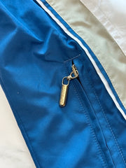 Canyon Sport Damen Laufjacke Weiß Blau Gr. 36 Windbreaker