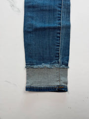 True Religion Jennie Damen Skinny Jeans Blau W27 Distressed Stretch