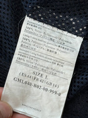 GUESS Herren Übergangsjacke Schwarz Gr. L mit Stickerei 100% Polyamid