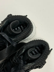 Bronx Leder High Top Sneaker Schwarz Gr. 36