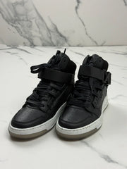 Bronx Leder High Top Sneaker Schwarz Gr. 36