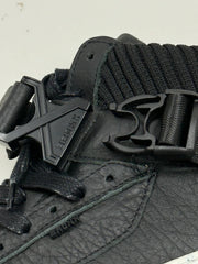 Bronx Leder High Top Sneaker Schwarz Gr. 36