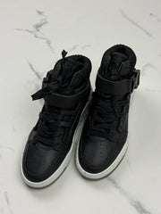 Bronx Leder High Top Sneaker Schwarz Gr. 36