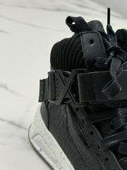 Bronx Leder High Top Sneaker Schwarz Gr. 36