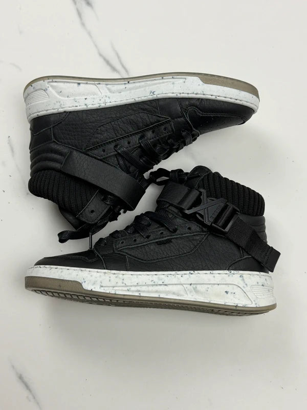 Bronx Leder High Top Sneaker Schwarz Gr. 36