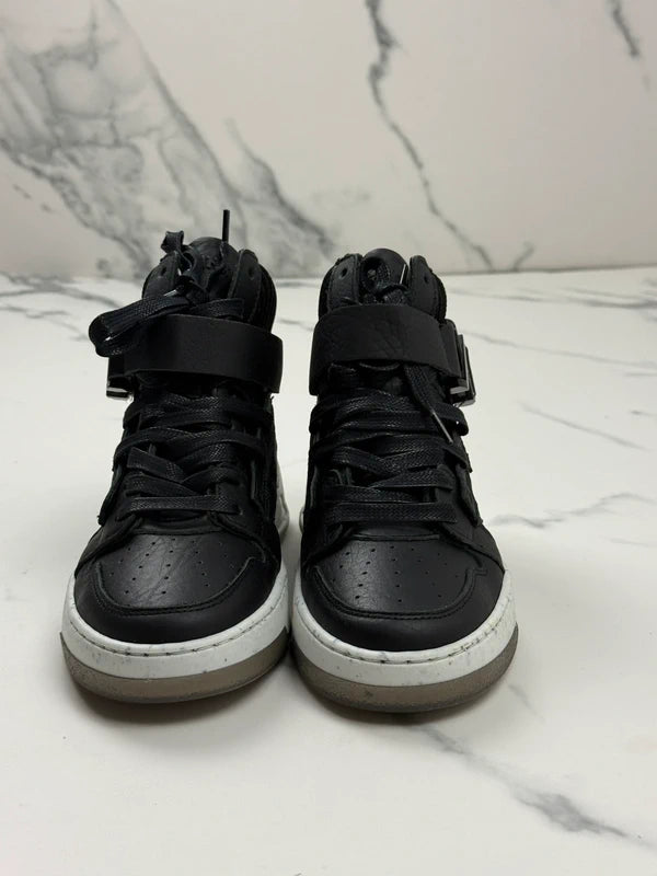 Bronx Leder High Top Sneaker Schwarz Gr. 36
