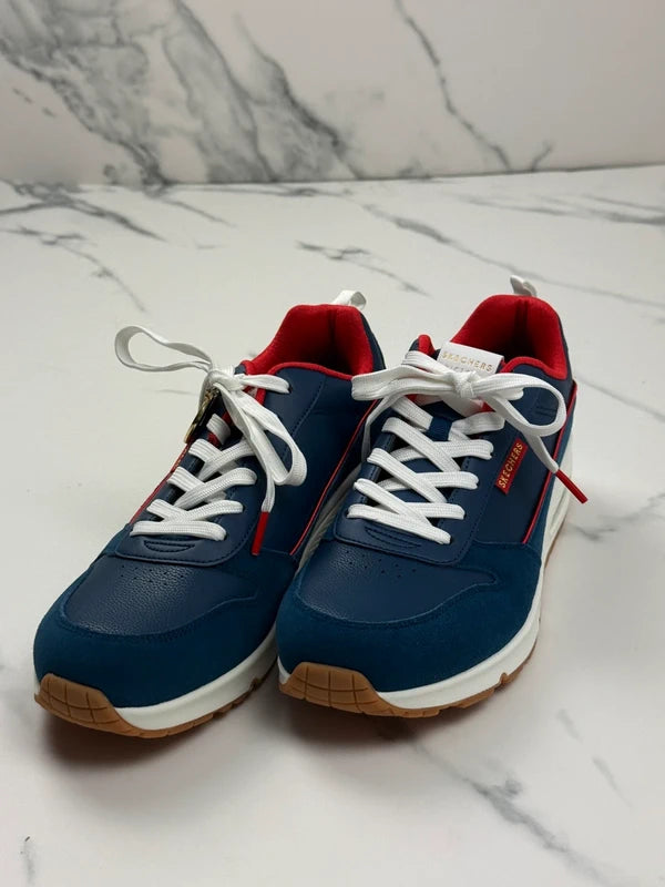 Skechers Street Uno Victory Pack Sneaker Blau Rot Gr. 42
