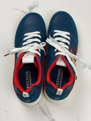Skechers Street Uno Victory Pack Sneaker Blau Rot Gr. 42