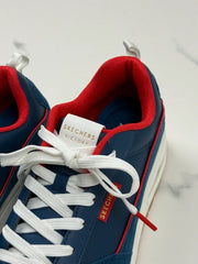 Skechers Street Uno Victory Pack Sneaker Blau Rot Gr. 42