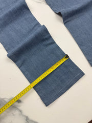 LBJC Laguna Beach Jeans Co. Herren Jeans Blau W30 Bootcut Skull Destroyed