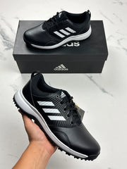 Adidas CP Traxion SL Herren Golfschuhe Schwarz Weiß Gr. 40 2/3