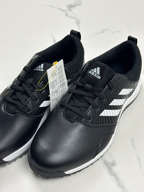 Adidas CP Traxion SL Herren Golfschuhe Schwarz Weiß Gr. 40 2/3