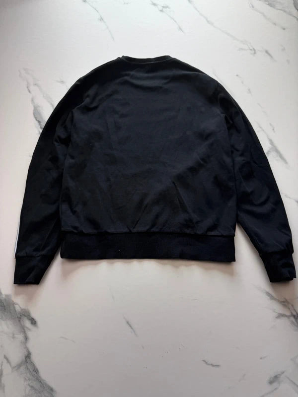 Michael Kors Herren Sweatshirt Schwarz Gr. M Logo Tape Baumwollmix