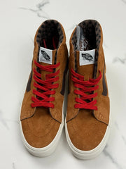 Vans Sk8-Hi Damen Wildleder High Top Sneaker Braun Gr. 39