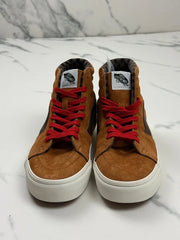 Vans Sk8-Hi Damen Wildleder High Top Sneaker Braun Gr. 39