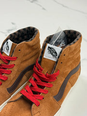 Vans Sk8-Hi Damen Wildleder High Top Sneaker Braun Gr. 39
