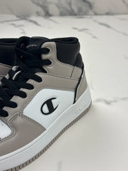 Champion RD18 2.0 Mid Damen High Top Sneaker Grau Weiß Schwarz Gr. 38